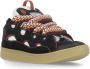 Lanvin Zwarte Leren Sneakers met Logo Detail Black Dames - Thumbnail 3