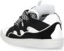 Lanvin Zwarte Sneakers met Tech Stofinzetten Black Heren - Thumbnail 4