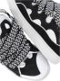 Lanvin Zwarte Sneakers met Tech Stofinzetten Black Heren - Thumbnail 6