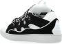 Lanvin Zwarte Sneakers met Vlechtwerk Veters Black Dames - Thumbnail 3