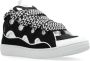 Lanvin Zwarte Sneakers met Vlechtwerk Veters Black Dames - Thumbnail 4