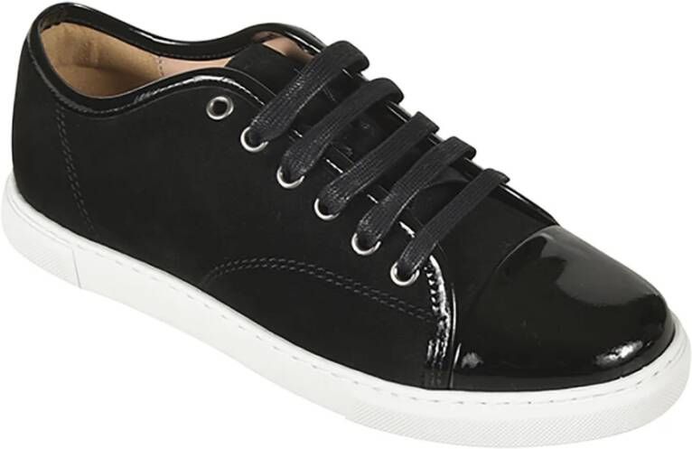 Lanvin Zwarte Sneakers Stijlvolle Schoenen Black Dames