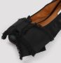 Lanvin Zwarte Zijden Strik Ballerina Black Dames - Thumbnail 4