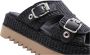 Laura Bellariva Stijlvolle Zomer Sliders Black Dames - Thumbnail 8