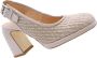 Laura Bellariva Stijlvolle Slingback Hakken Beige Dames - Thumbnail 8