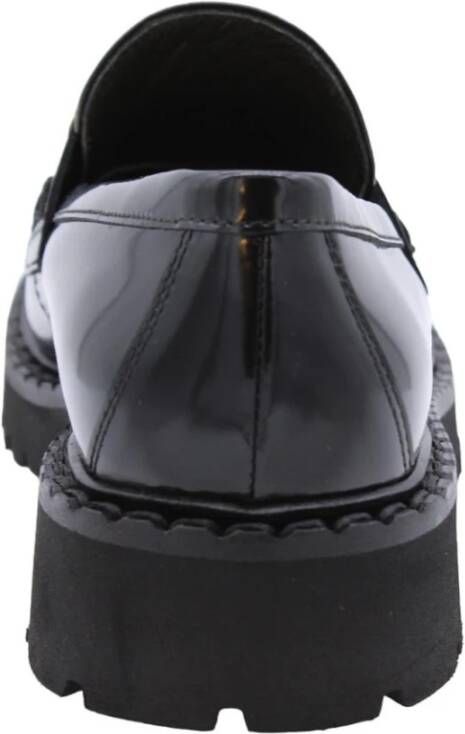 Laura Bellariva Stijlvolle Mocassin Schoenen Black Dames