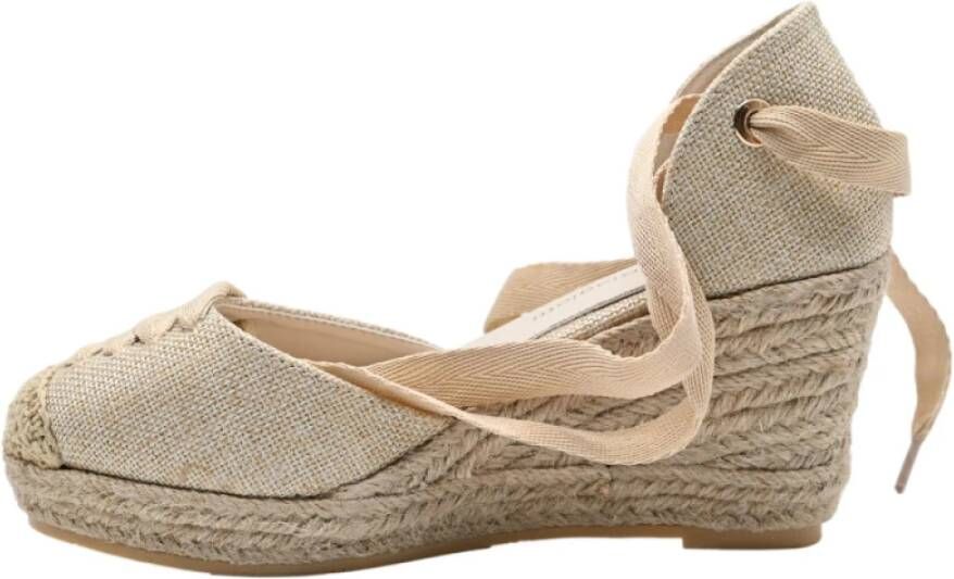 Laura Biagiotti Beige Espadrille Hakken Lbed240000017 Beige Dames