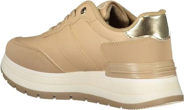 Laura Biagiotti Beige Polyester Sneaker Beige Dames