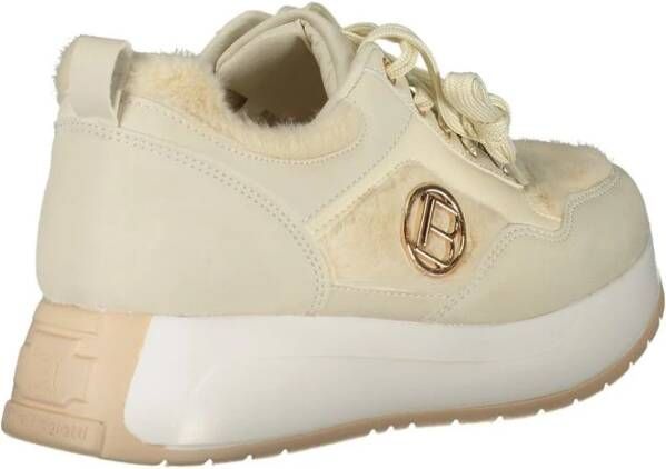 Laura Biagiotti Beige Polyethyleen Sneaker Beige Dames