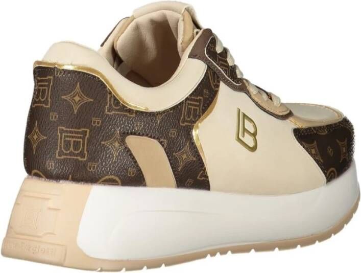 Laura Biagiotti Beige Polyethyleen Sneaker Beige Dames