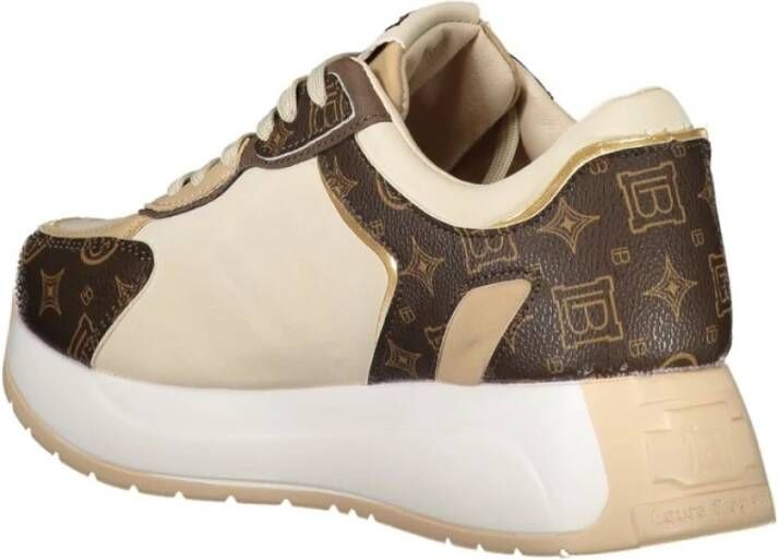 Laura Biagiotti Beige Polyethyleen Sneaker Beige Dames