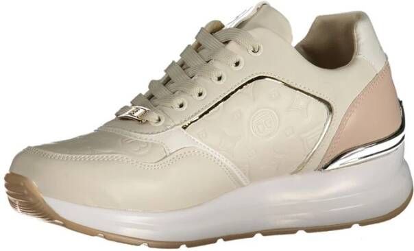 Laura Biagiotti Beige Sneaker met Contrastdetails Beige Dames