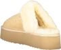 Laura Biagiotti Bont Slide Sandalen Beige Contrast Details Beige Dames - Thumbnail 6