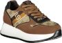 Laura Biagiotti Bruine Polyester Sneaker Brown Dames - Thumbnail 2