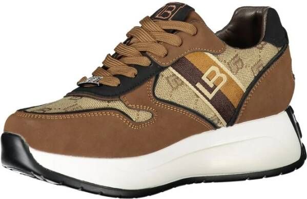 Laura Biagiotti Bruine Polyester Sneaker Brown Dames