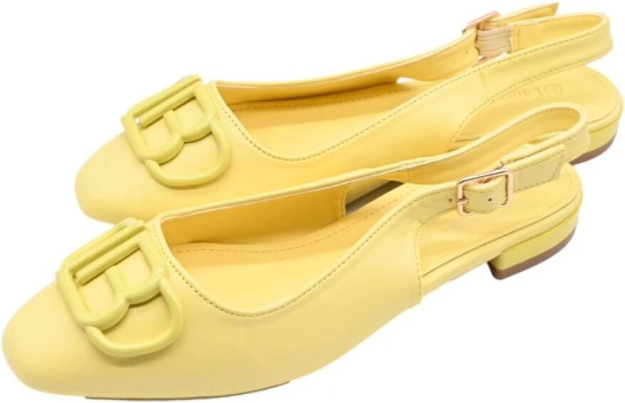 Laura Biagiotti Citroen Kalf Sandaal Sneakers Yellow Dames