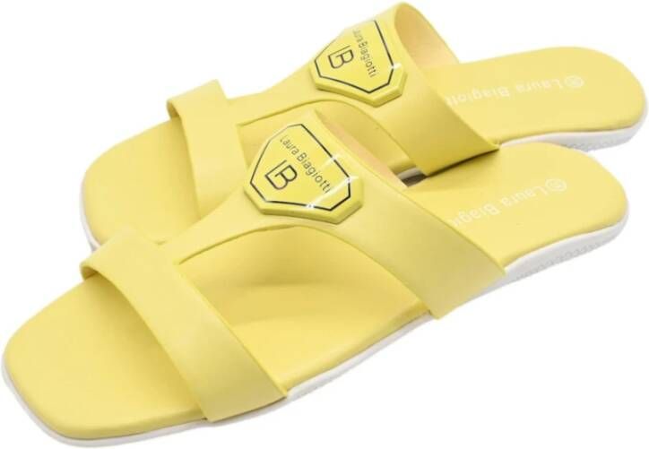 Laura Biagiotti Citroen Sandalen Lbed240000015 Yellow Dames