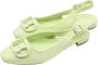 Laura Biagiotti Mint Calf Sandalen Lbed240000025 Green Dames - Thumbnail 3