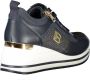 Laura Biagiotti Blauwe Polyester Sneaker Blue Dames - Thumbnail 5