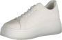 Laura Biagiotti Witte Polyester Sneakers met Veters White Dames - Thumbnail 7