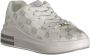 Laura Biagiotti Witte Polyester Sneakers met Veters Contrastdetails Borduursel Logo White Dames - Thumbnail 6