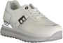 Laura Biagiotti Witte Polyester Sneaker met Logo Applique White Dames - Thumbnail 2