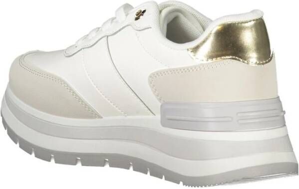 Laura Biagiotti Witte Polyester Sneaker White Dames