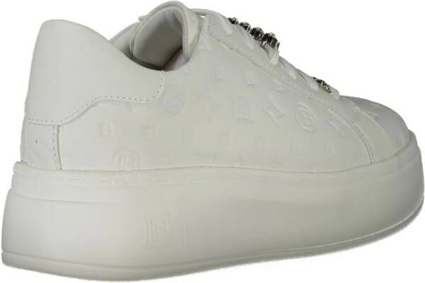 Laura Biagiotti Witte Polyester Sneaker White Dames