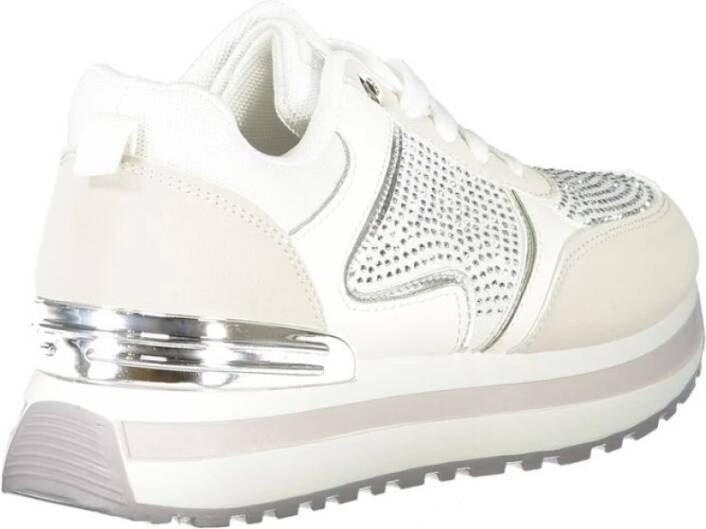 Laura Biagiotti Witte Polyester Sneaker White Dames