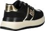 Laura Biagiotti Zwarte Polyester Sneaker Black Dames - Thumbnail 2