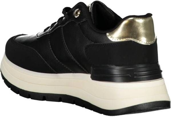 Laura Biagiotti Zwarte Polyester Sneaker Black Dames