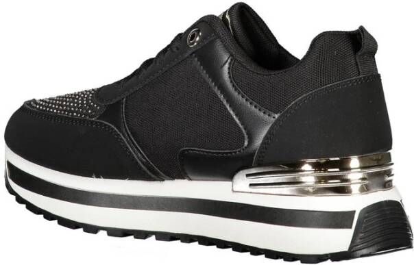 Laura Biagiotti Zwarte Polyester Sneaker Black Dames