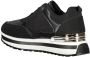 Laura Biagiotti Zwarte Polyester Sneaker Black Dames - Thumbnail 3