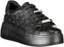 Laura Biagiotti Zwarte Polyester Sneaker Black Dames - Thumbnail 2