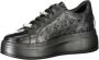 Laura Biagiotti Zwarte Polyester Sneaker Black Dames - Thumbnail 3