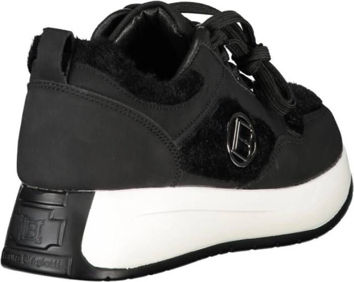 Laura Biagiotti Zwarte Polyethyleen Sneaker Black Dames