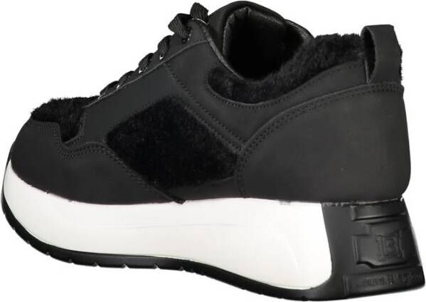 Laura Biagiotti Zwarte Polyethyleen Sneaker Black Dames