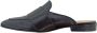 L'Autre Chose Klassieke Leren Loafer Schoen Black Dames - Thumbnail 3