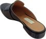 L'Autre Chose Klassieke Leren Loafer Schoen Black Dames - Thumbnail 4