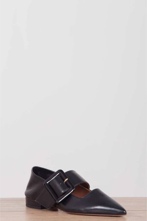 L'Autre Chose Platte schoenen Black Dames