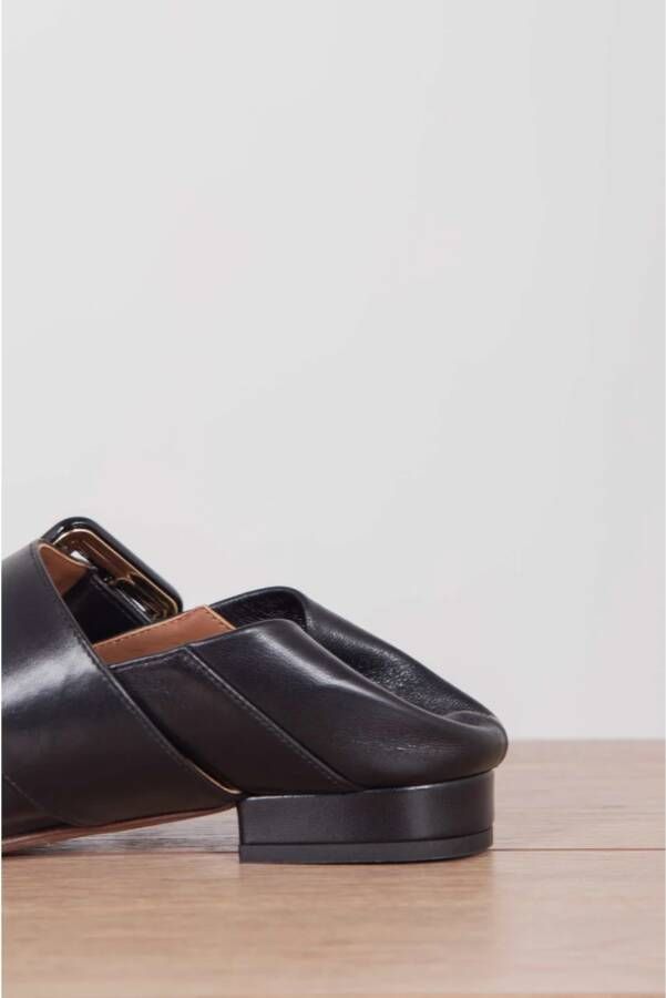L'Autre Chose Platte schoenen Black Dames