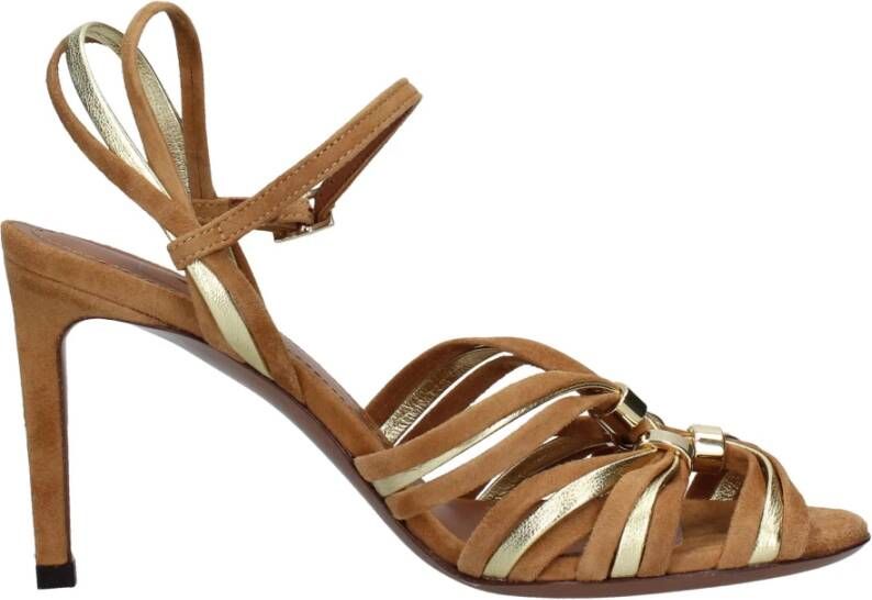 L'Autre Chose Sandalen Brown Dames