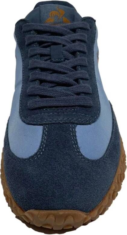 Le Coq Sportif Blauwe Casual Sneakers voor Mannen Blue Heren