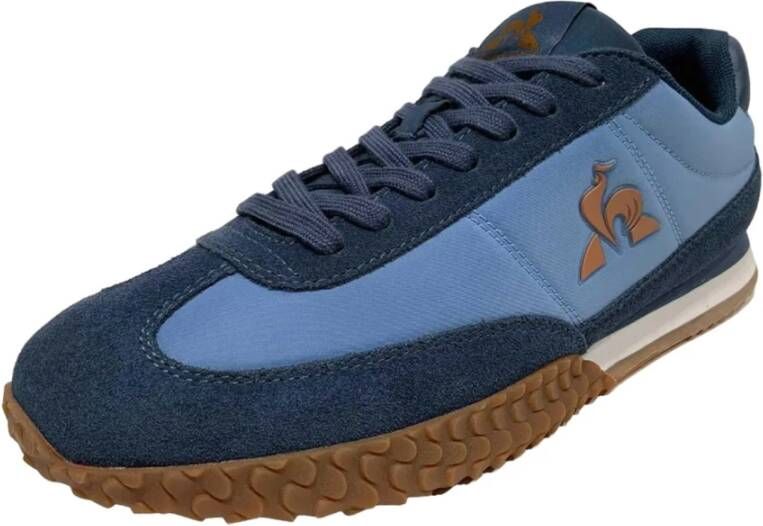 Le Coq Sportif Blauwe Casual Sneakers voor Mannen Blue Heren