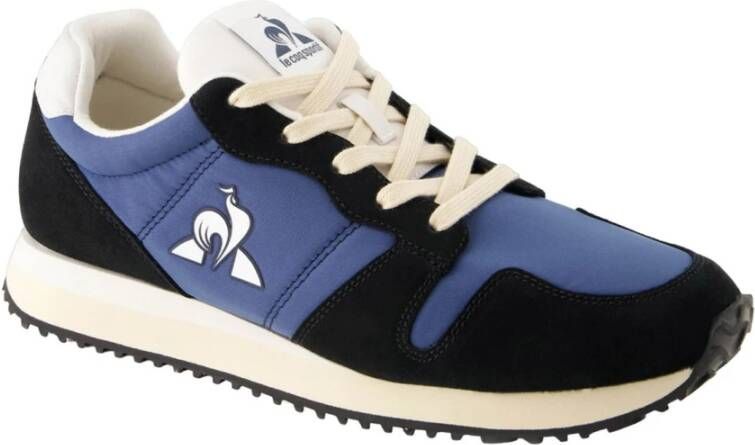 Le Coq Sportif Blauwe Casual Textiel Sneakers oor Heren Multicolor Heren