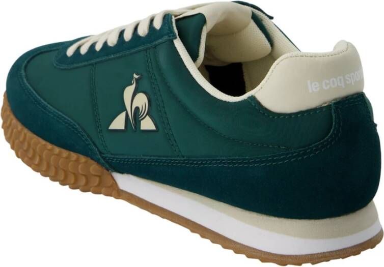 Le Coq Sportif Groene Sportieve Textiel Sneakers Green Heren