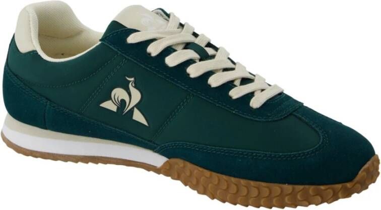 Le Coq Sportif Groene Sportieve Textiel Sneakers Green Heren