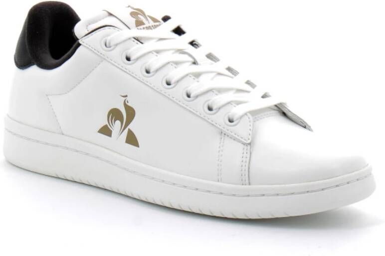 Le Coq Sportif Premium Court Clean Schoenen Zwart Wit White Heren