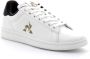 Le Coq Sportif Premium Court Clean Schoenen Zwart Wit White Heren - Thumbnail 3