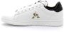 Le Coq Sportif Premium Court Clean Schoenen Zwart Wit White Heren - Thumbnail 5